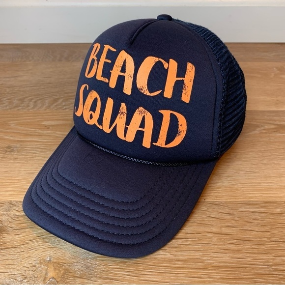 O'neill Beach Squad Blue Mesh Snapback Trucker Hat - Picture 3 of 11